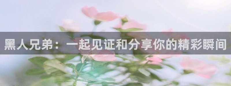 黑人兄弟：一起见证和分享你的精彩瞬间
